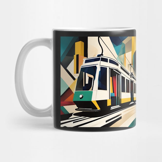 A Woman and Tram 009 - post-soviet realism - Trams are awesome! by coolville